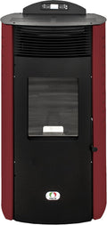 Stufe A Pellet Italia Elektrische kachel Siberia Aria New 15 kW - heteluchtkachel, autonomie 30 uur, verwarming 140 m2, rendement 92%, 5 snelheden