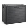 Aufbewahrungsbox Polypropylen Anthrazit 117x45x57cm