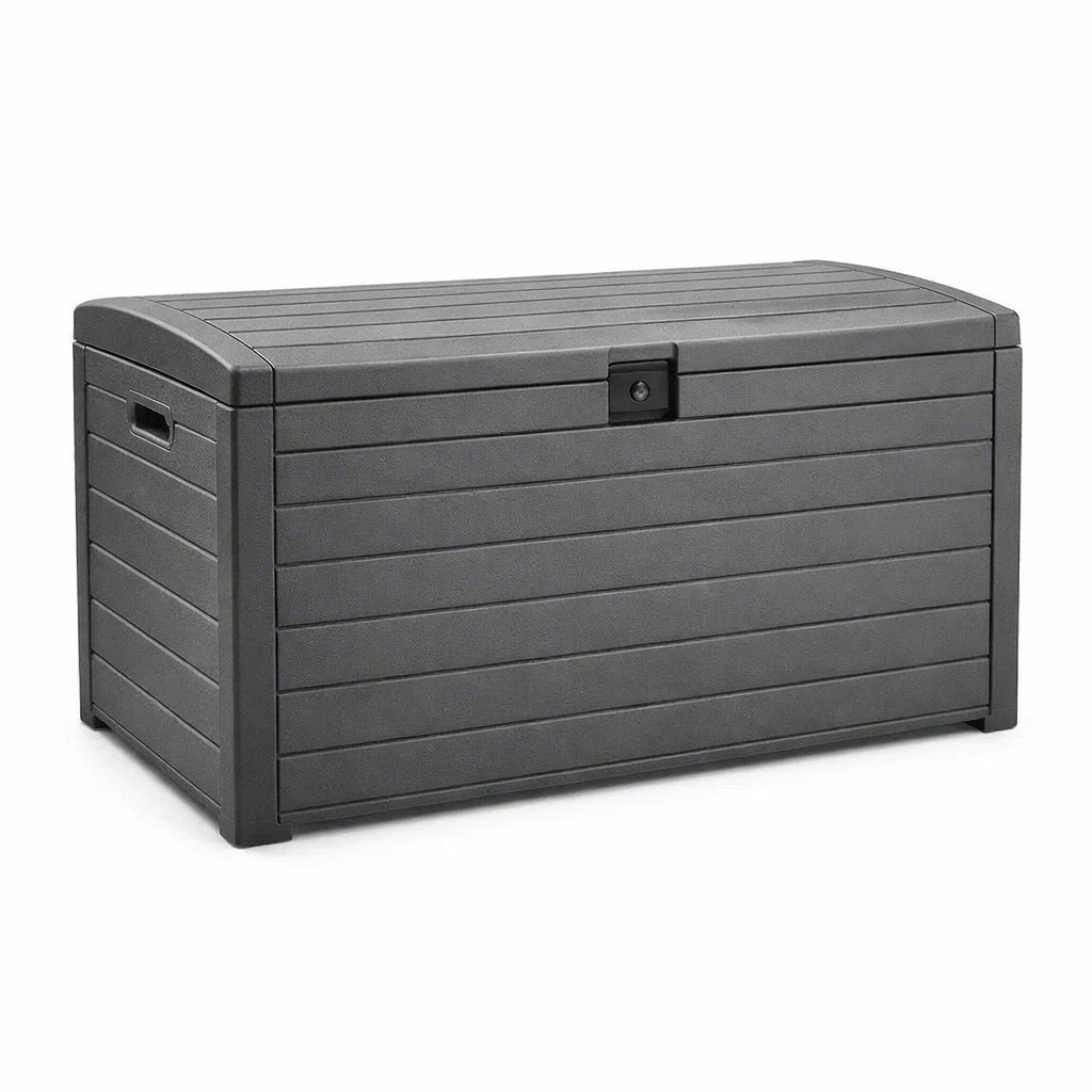 Garten Aufbewahrungsbox Polypropylen Anthrazit