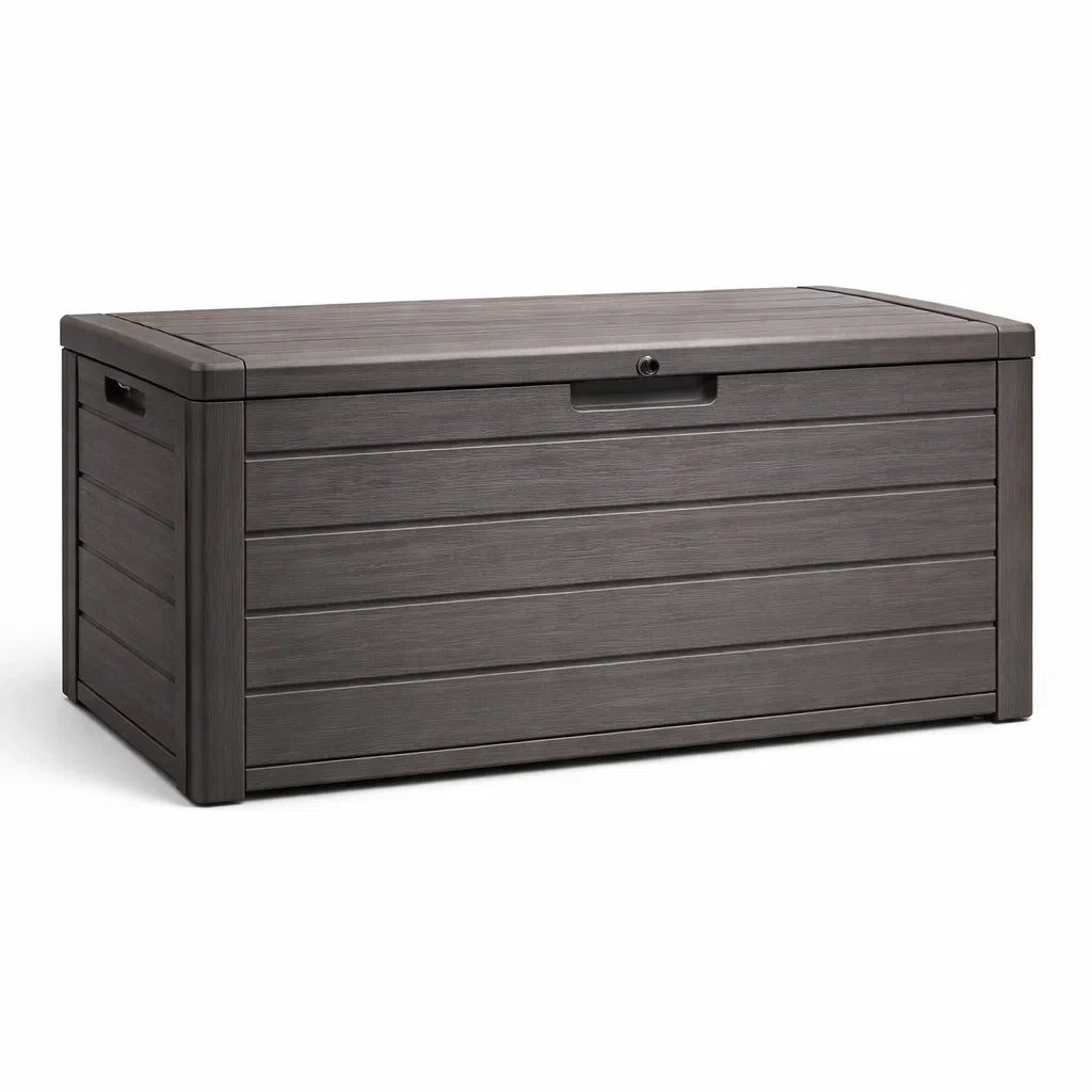 Kunststoff Garten-Aufbewahrungsbox 570L Anthrazit