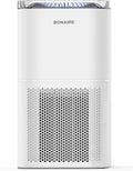 Bonaire Luchtreiniger, huisdierenhaar in de slaapkamer tot 1380 m2, 3-in-1 HEPA13-filter, PM2.5, wifi, voor thuisallergieën, slaap, automatische modus