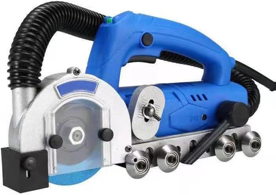 Polijstmachine Elektrische tegelreinigingsmachine, 1200 W vloerspleetgereedschap, met stofzak en 1,2 mm zaagblad, instelbare snijdiepte