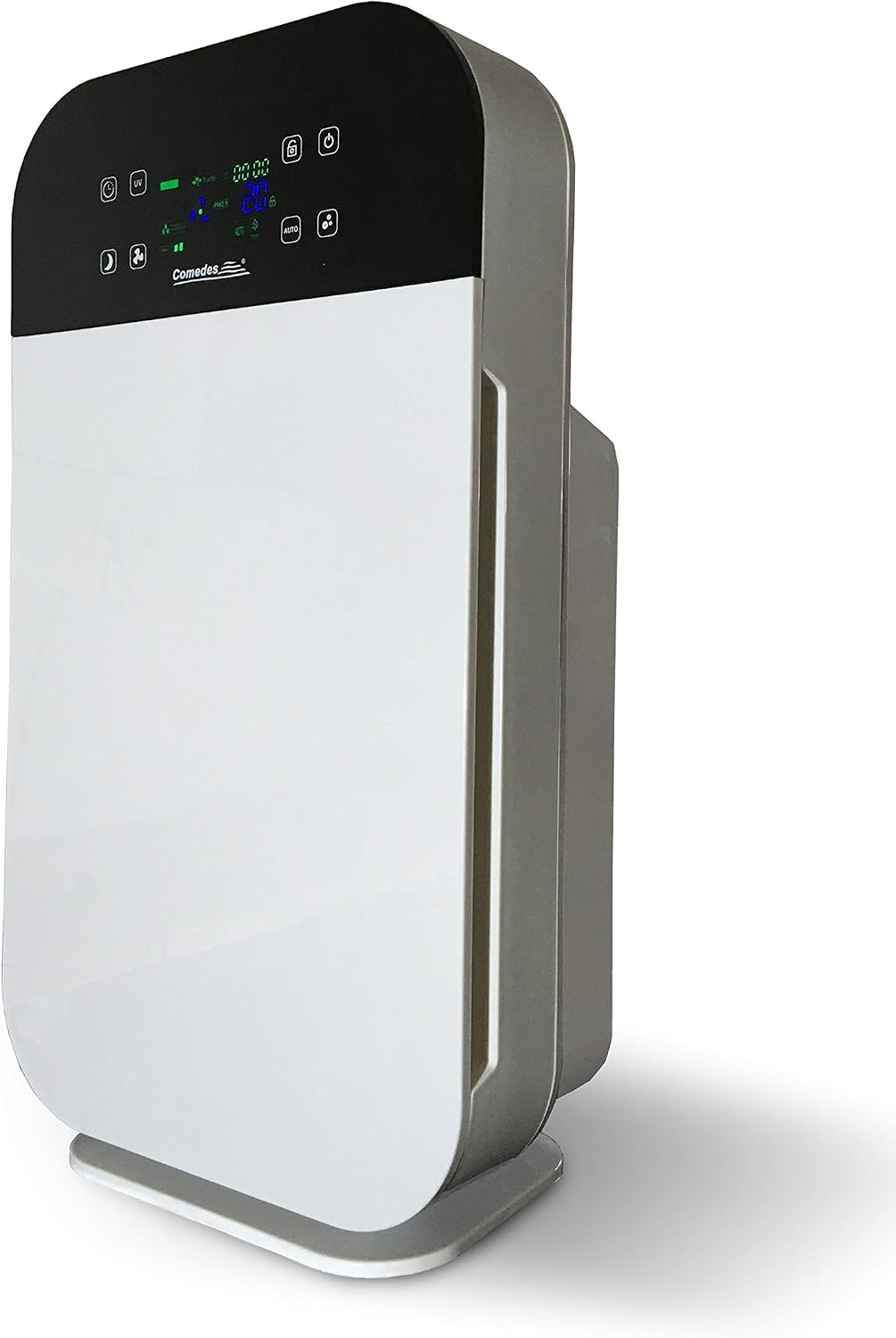 Comedes Luchtreiniger Lavaero 280, Sterke 7-traps luchtreiniger, incl. actieve kool, HEPA-filter en ionisator, rookverdrijver