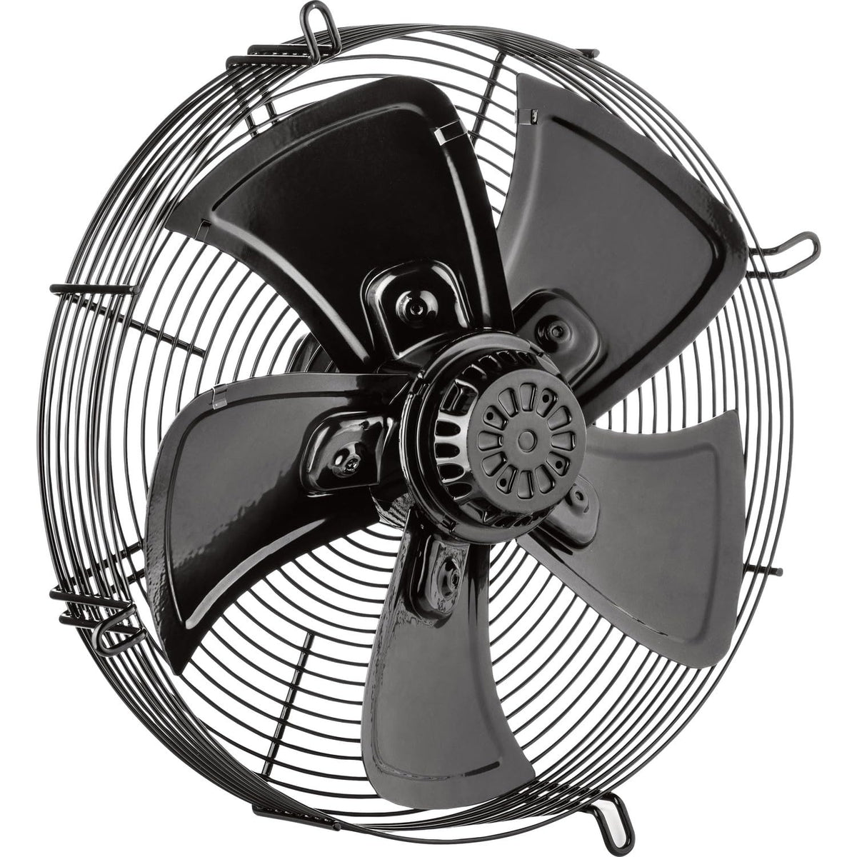 Ventilator BVN Ventilation Systems & Electrical Motors Axial, 4 m, blaas/zuigen (400 B), koelcellen, condensator, verdamper, koelaggregaat, axiaal