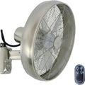 Lucci AIR Ventilator 213126EU Breeze wandventilator, met afstandsbediening, staal
