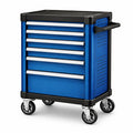 Stahl Werkzeugwagen mit 7 Schubladen Blau