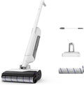 Rowenta Steelstofzuiger YY5785FE X, Clean 10 2-in-1 vloerreiniger, stofzuigen en dweilen, elektrische dweil, zelfreinigend, droogsysteem, dubbele rand