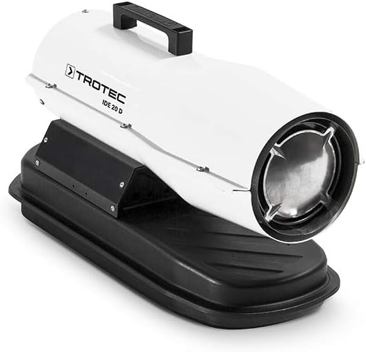 Trotec Elektrische kachel Direct oliegestookte IDE 20 D Nominaal verwarmingsvermogen
