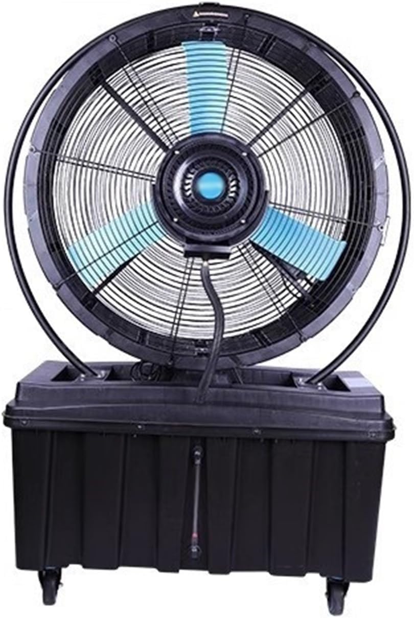 Ventilator Industriële Vloerventilator Elektrische Mobiele Op zwaar werk, met 150L Watertank, voor Fabriek Workshop Pakhuis Koeling