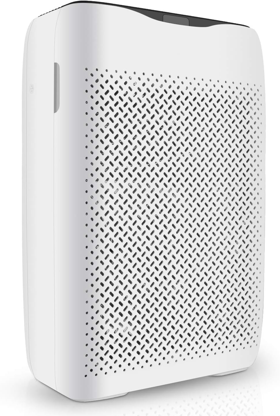Coocheer Luchtreiniger, met timer 1/2/4/8H, 3 windsnelheden, met echt HEPA-filter en koolstoffilter, voor huis, standby-modus, zeer stil