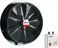 Ventilator BVN Ventilation Systems & Electrical Motors Axial Industrie, badkamer en commercieel (600), voor toevoer en afvoerlucht, model BSM, garage