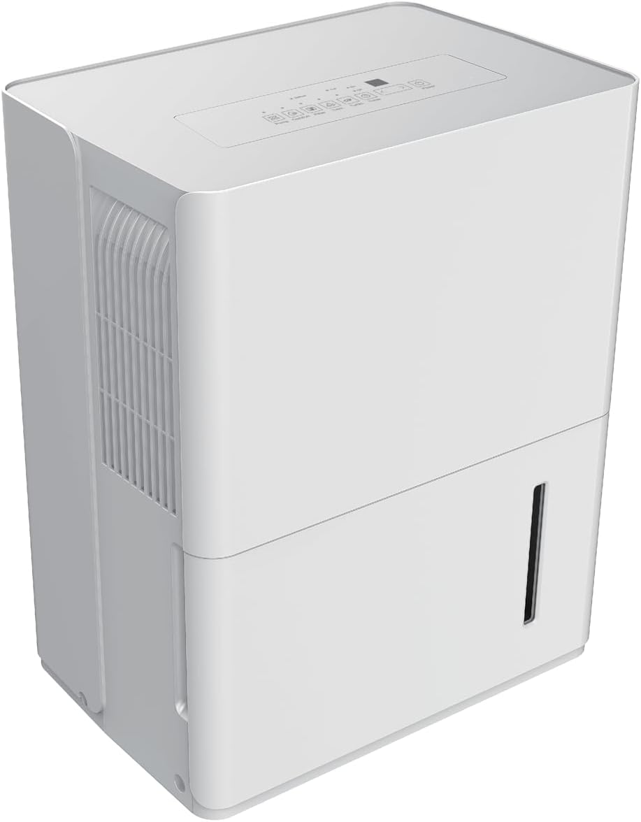 Comfee' Luchtontvochtiger Comfee, 30 l/24 uur, kamergrootte ca. 180 m3 (80 m2), waterreservoir 3 l, 24-uurs timer, MDDP3, slimme ontvochtiger