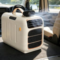 Mobiele airco Sxpypiz airconditioning, 4700 BTU mobiele airconditioner, met 45 dB, afstandsbediening, met zelfverdampend design, stille werking