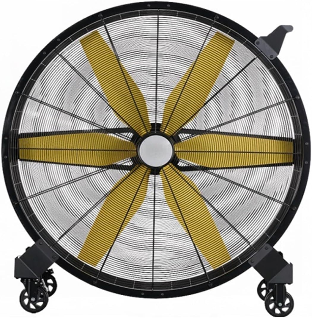 Ventilator Metalen vloerventilator - industriële elektrische mobiele grote zes, geschikt