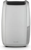 De'Longhi Luchtreiniger Trockeno AriaDry DDSX220 Luchtontvochtiger voert vocht, 20 l per dag, timer, wit, wasdroger, elektronische besturingen