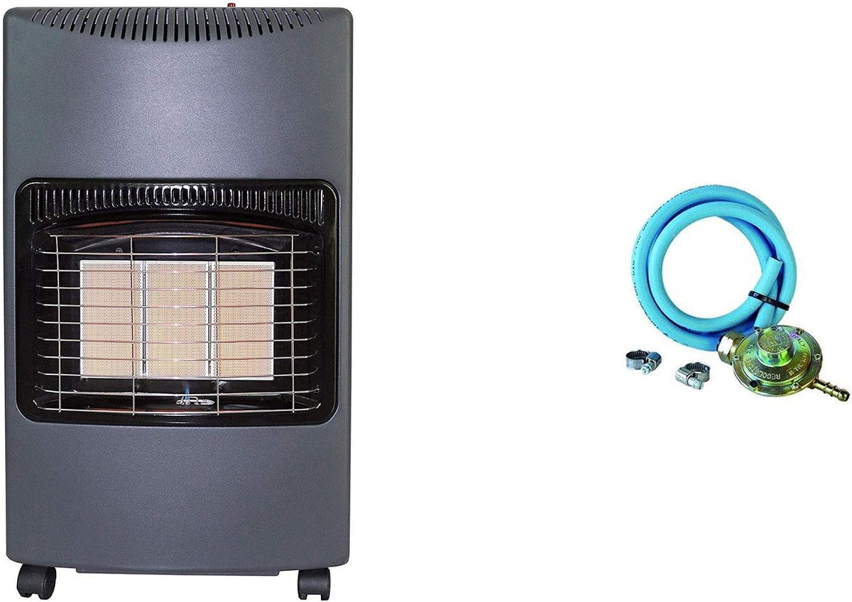 Xone Gasverwarmingssystem Set LPG warmtestraler + lagedrukregelaar + kabelbinders