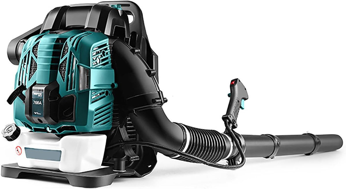 Coyeux Bladblazer Viertakt Benzine Bladblazers, 2800-3200r/min, 76cc Knapzak High Power Benzine Sneeuwblazer, voor Stofverwijdering Tuin Stofzuiger