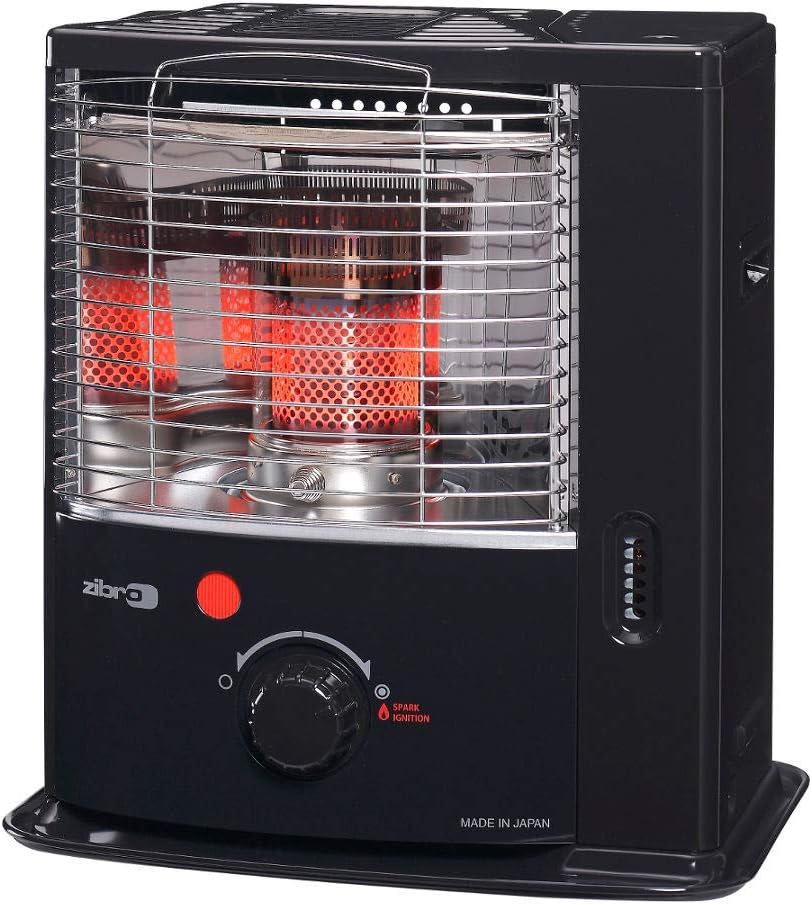 Zibro Elektrische kachel RS-220, vermogen 2200 W, verwarmt tot 35 vierkante meter, draagbare mechanische brandstofkachel, Japanse uitmuntendheid