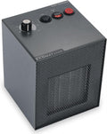 Elektrische kachel ECOMAT2000 Classic Plus mobiele ventilatorkachel, 230 V, 450 W, 750 W, 1800 W, thermostaat, automatische uitschakeling