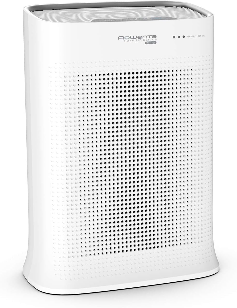Luchtreiniger Rowenta Pure Air Genius PU3080, Luchtreiniging in 4 min [Energieklasse A], Voor ruimtes tot 140 m2, Filtert tot 100%, WIFI, Superstil