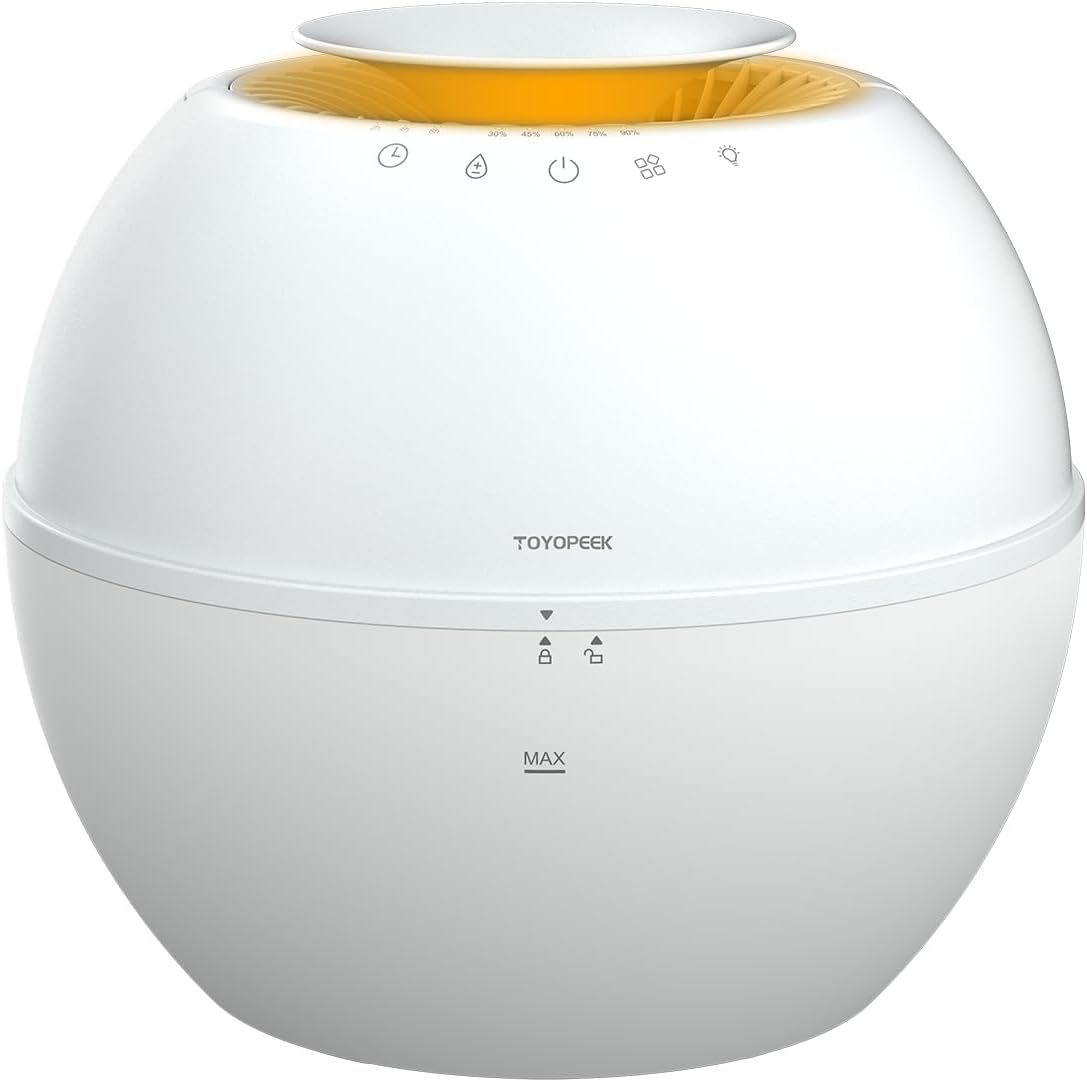 Toyopeek Luchtontvochtiger HD021 en luchtbevochtiger set 3-in-1, voor slaapkamer
