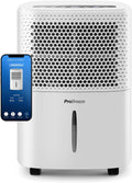 Pro Breeze Luchtontvochtiger, met Eco Compact 12L/Day Smart luftentfeuchter elektrisch - 5p/u verbruik, Automatische vochtbestrijder, voor slaapkamer