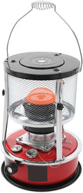 Shalmidor Verwarming op petroleum Petroleumverwarmingstoestel, 2300 W, 5,2 l tank, 18 uur looptijd, incl. transporttas, met draaggreep