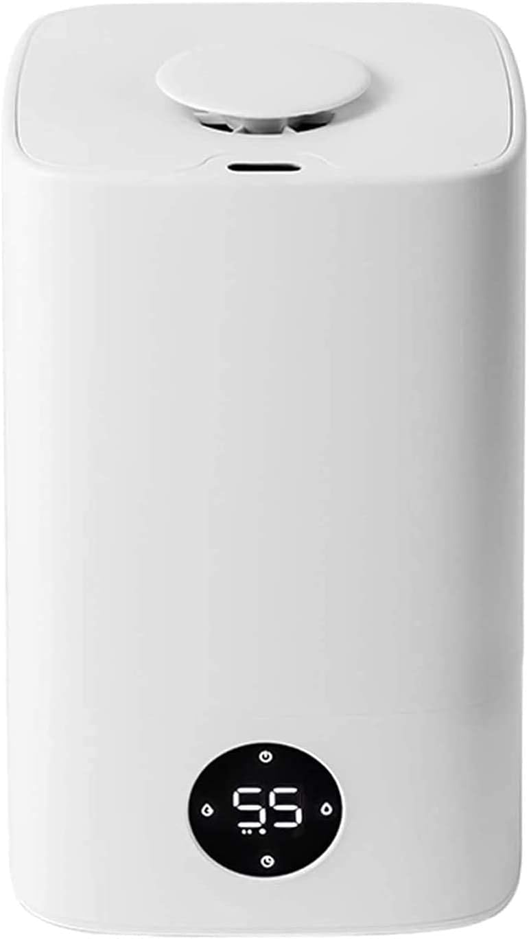 Luchtbevochtiger Cgcsyz Top Fill Cool Mist-luchtbevochtigers, met automatische uitschakeling 4,5 liter Gemakkelijk schoon watertank