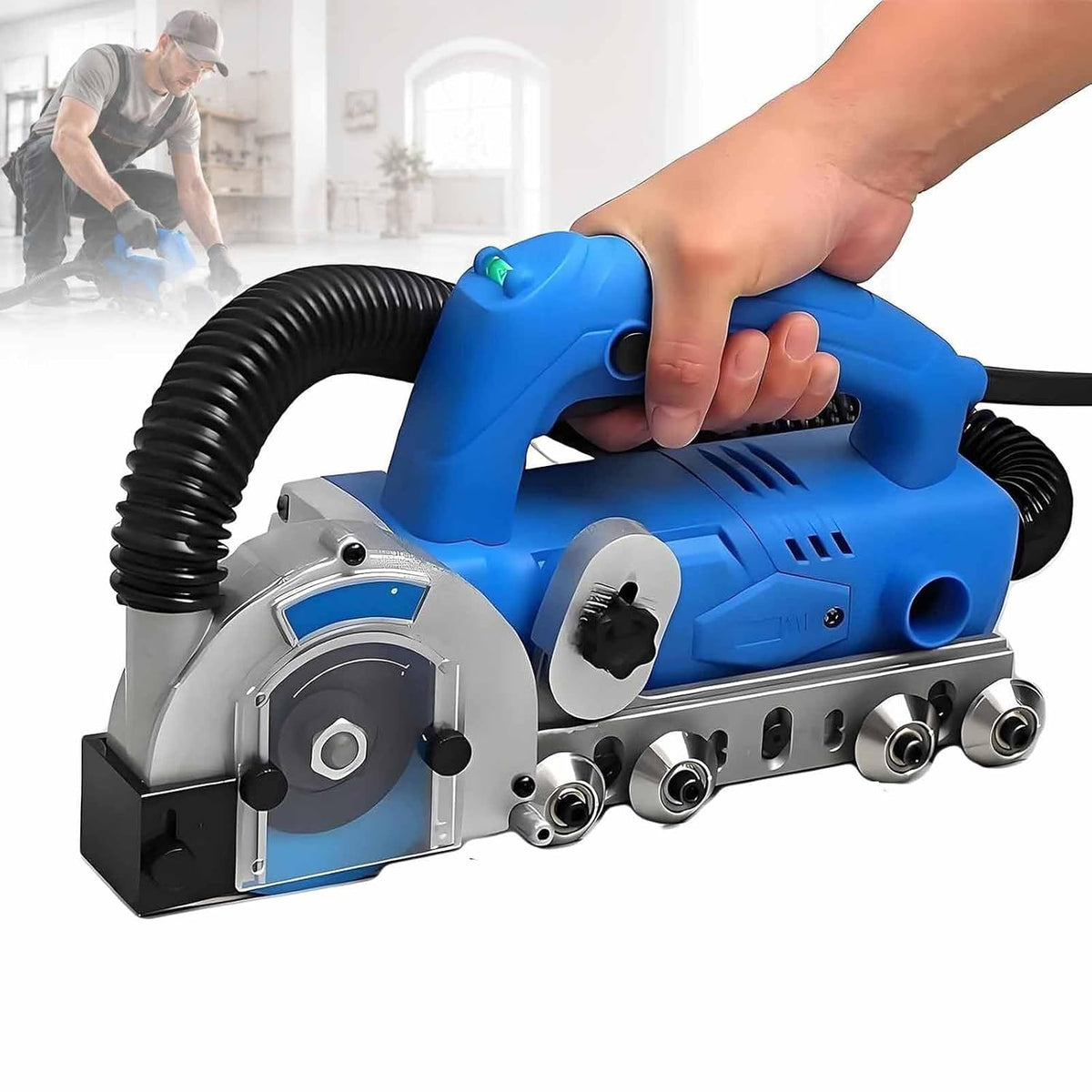 Velgen-sealants Ericat Elektrische Voegreinigingsmachine, Met 9000 Tpm, 1200w Elektrisch Gereedschap, Voor Het Verwijderen Van Voegen