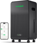 Vivosun Luchtontvochtiger AeroDrain D12 Slimme milieuontvochtiger, tot 12 l/dag, 2 l watertank, slimme afstandsbediening, ontworpen, voor kweektenten