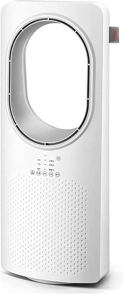 Lafsfbdf Ventilator Bladloze Huishoudelijke stille verticale kleine