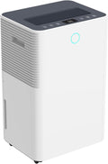 Quality Heating Luchtontvochtiger Nurion Slimme 16L, 4,5L Watertank, 360° Luchtstroom en Continue Afvoer, voor Ruimtes tot 130 m2, met Wasdroogfunctie