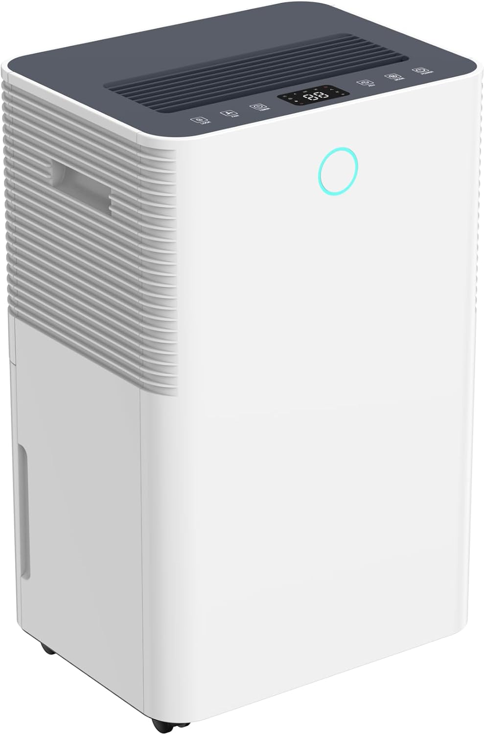 Quality Heating Luchtontvochtiger Nurion Slimme 16L, 4,5L Watertank, 360° Luchtstroom en Continue Afvoer, voor Ruimtes tot 130 m2, met Wasdroogfunctie