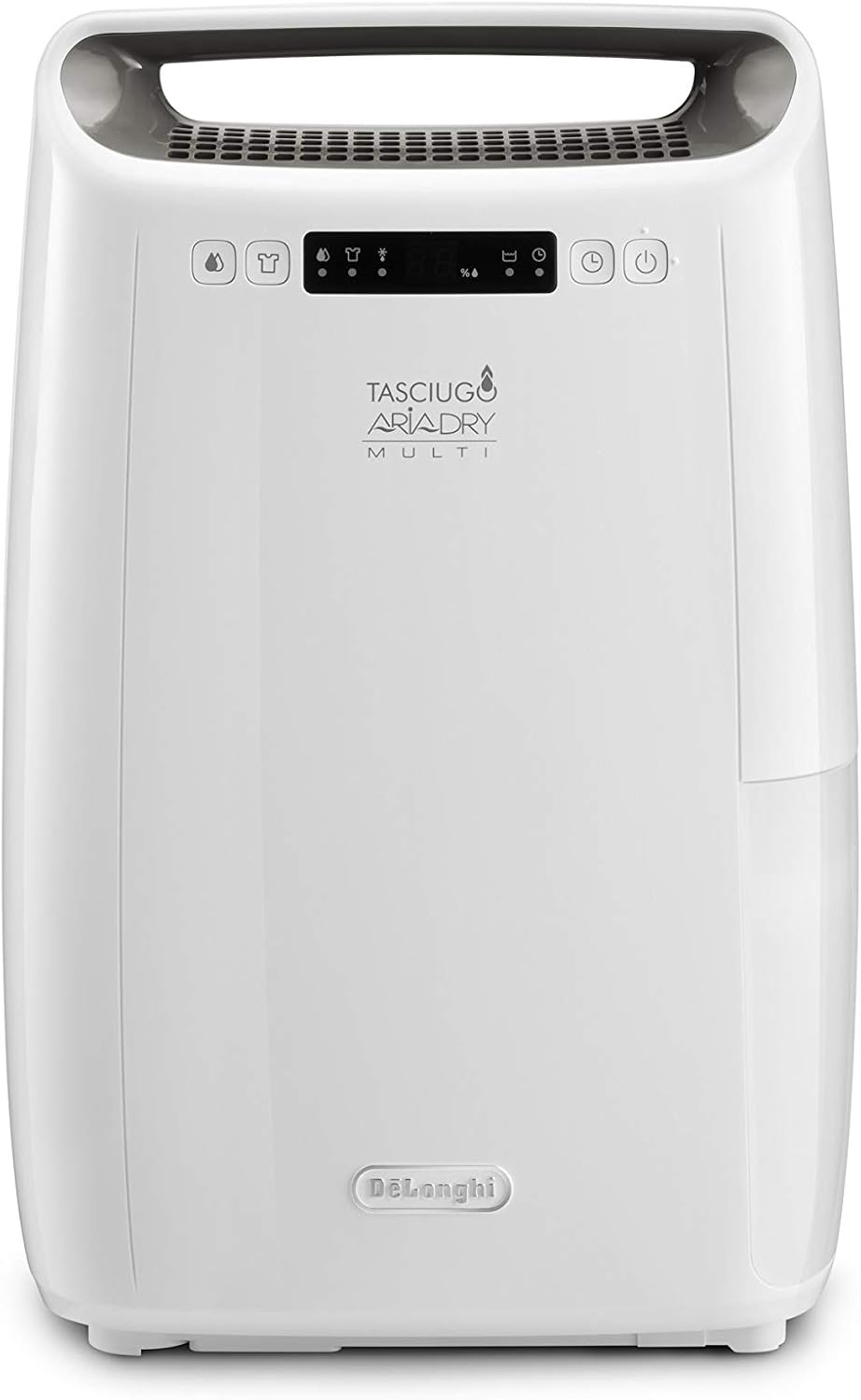 Luchtontvochtiger De'Longhi Tasciugo AriaDry DEXD214RF, luchtbevochtiging 14 l/dag, met 3-weg filtratie, R290, wit, draagbare luchtontvochtiger