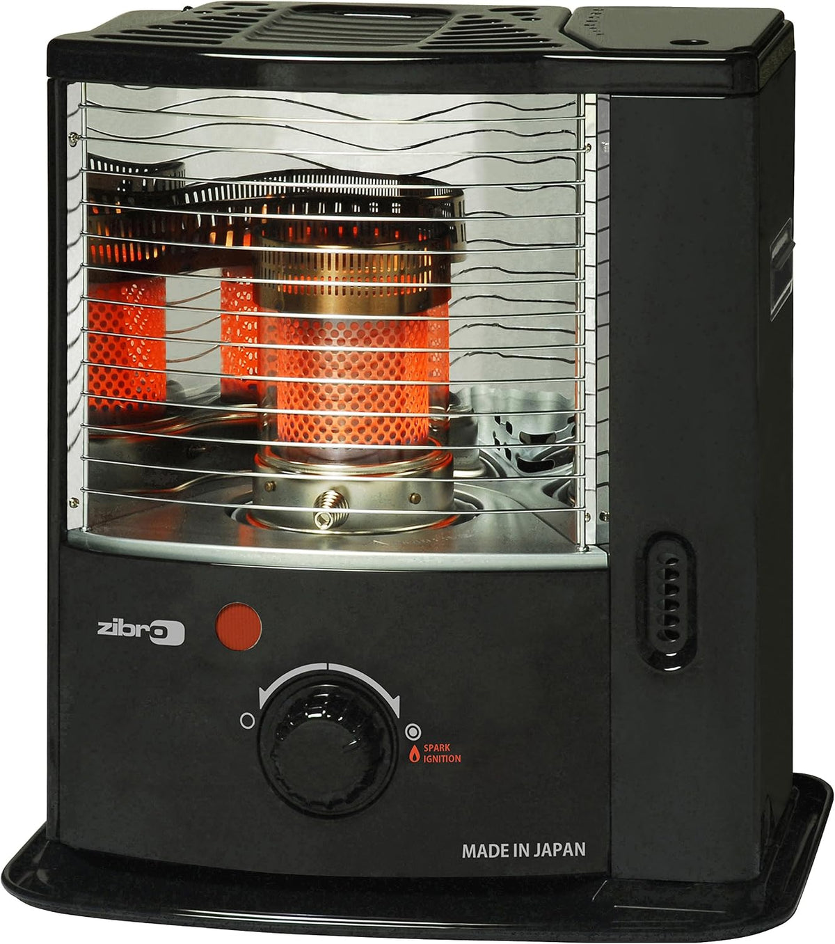 Zibro Elektrische kachel RS 22 warmtestraler/, 2,20 kW, 32 vierkante meter, zwart