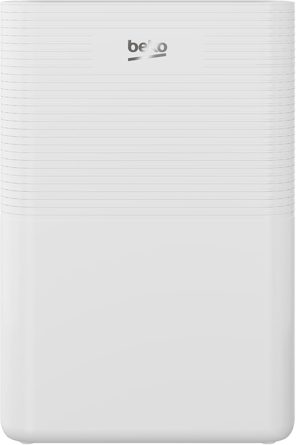 Beko Luchtontvochtiger BDPO 010, timer 12 uur, 10 l, R290, stil, touch-bedieningspaneel, minimale grootte