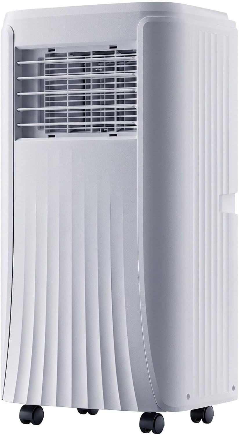 Mobiele airco Draagbare airconditioner 10000 BTU, 24-uurs timer, koelt tot 350 m2, met afstandsbediening, Smart AC, raamkit