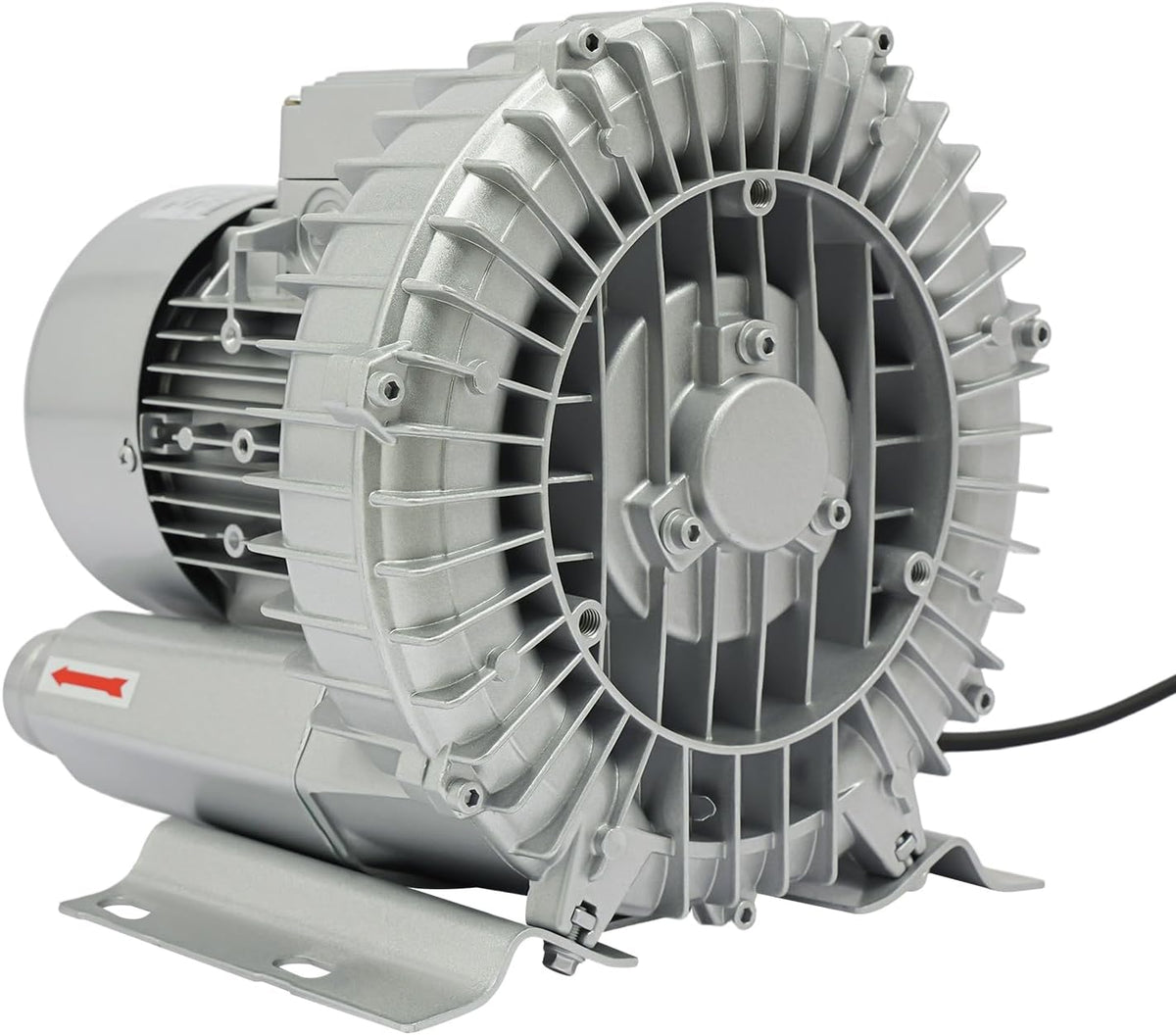 Ventilator Jayeuw Luchtventilator, 370 W, 80 m3/u, 2800 tpm, industriële ventilator, wervelventilator, radiaalventilator, voor ventilatie, rookafvoer