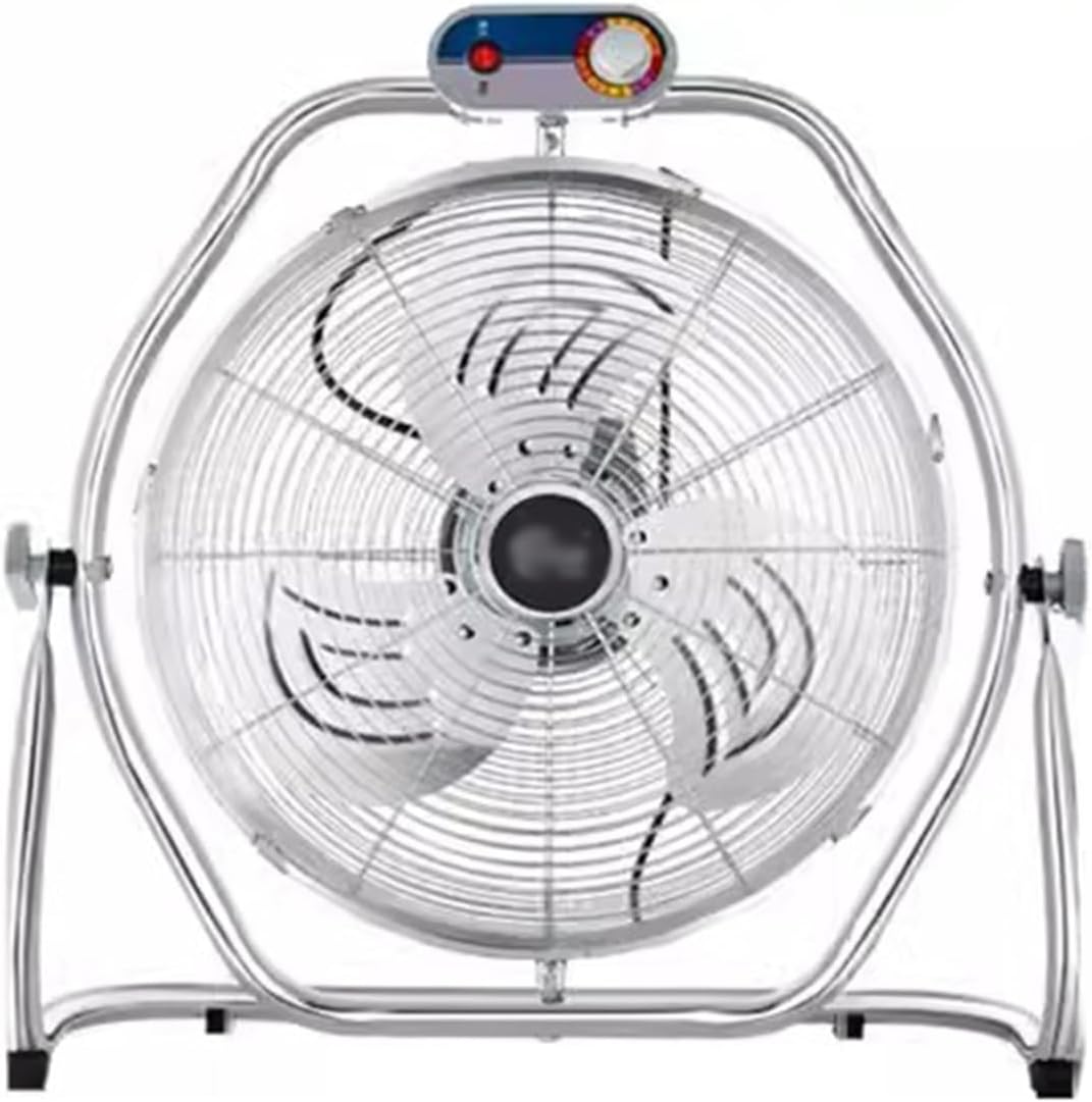Linmeas-753 Ventilator Industriële Oscillerende vloerventilator, voor thuis, garage, sportschool e
