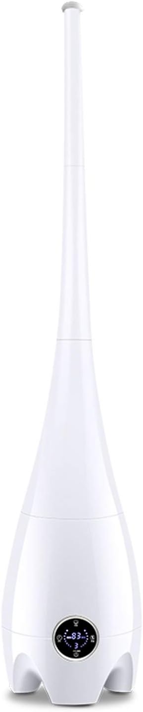 Iubgfto Luchtbevochtiger Slimme ultrasone, 4,5 liter staande luchtbevochtiger, met afstandsbediening, voor grote kamers, aromatherapie