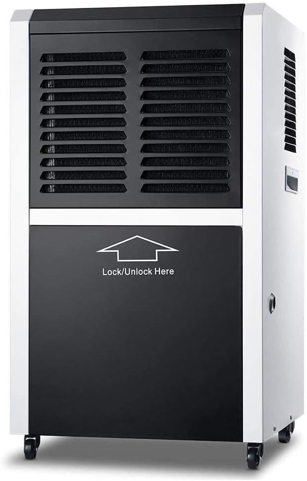 Luchtontvochtiger, draagbare industriële commerciële kelderontvochtiger, voor thuis garage, automatische ontdooiing, met grote capaciteit, voor