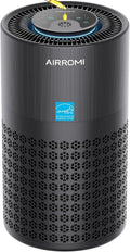 Luchtreiniger Airromi, met echt H13 HEPA-filter, 3-in-1 filter, afdekkingen tot 360 graden, voor slaapkamer, huisdierenluchtreiniger, voor huiskatten