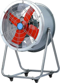 Ventilator Heavy Duty draagbare industriële, hoge snelheid vloerventilator, met standaard en wielen, ideaal, voor werkplaatsen