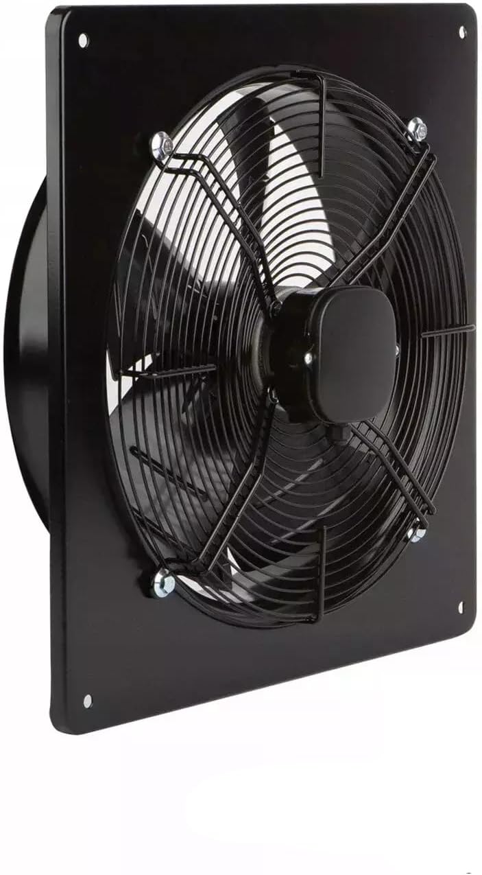 BVN Ventilation Systems & Electrical Motors Ventilator Industriële, 230V (300), axiaalventilator, voor toevoerlucht en afvoerlucht, wandregelaar