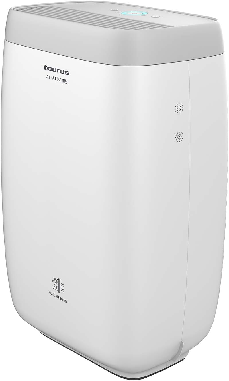 Taurus Luchtreiniger AP2040 –, CADR 330 m3/h, 75 m2, drievoudige filtratie HEPA, vervuilingsniveausensor, actieve kool, verwijdert stof, haar, rook