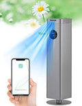 Gehpyyds Geuroliediffuser Elektrische slimme geurverspreider, 1500 ml waterloze etherische olieverspreider, met app-bediening en timer