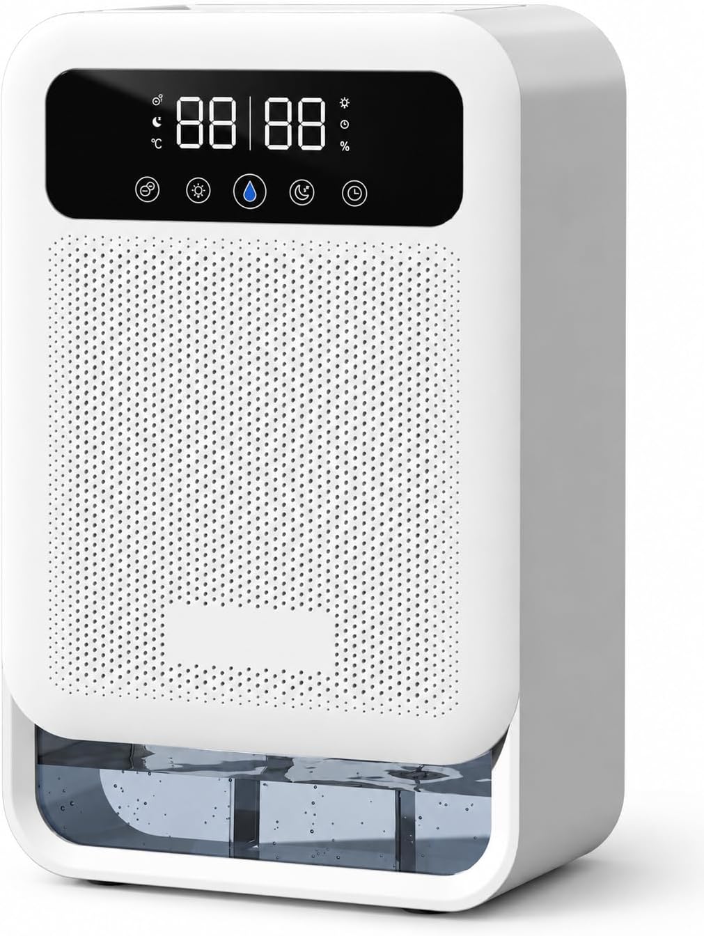 forplubossmmp Luchtontvochtiger, 3800 Ml Tank, Slimme Vochtregeling & Display