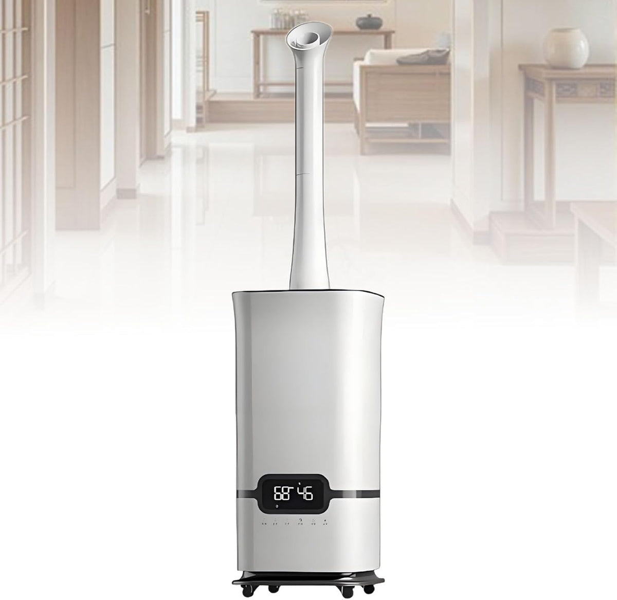 Luchtbevochtiger ExoticaBlend Industriële ultrasone, 16 liter commerciële mistmaker, voor thuis en bedrijf, ideaal