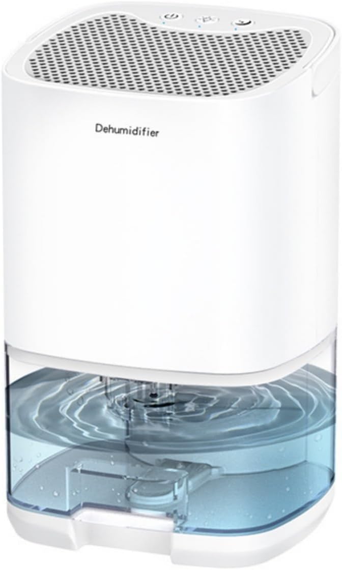 bergxperten Luchtontvochtiger hydrafresh, Compacte stille ontvochtiger, voor binnenlandse slaapkamers, vochtbestendige eenheid, eenvoudige bediening