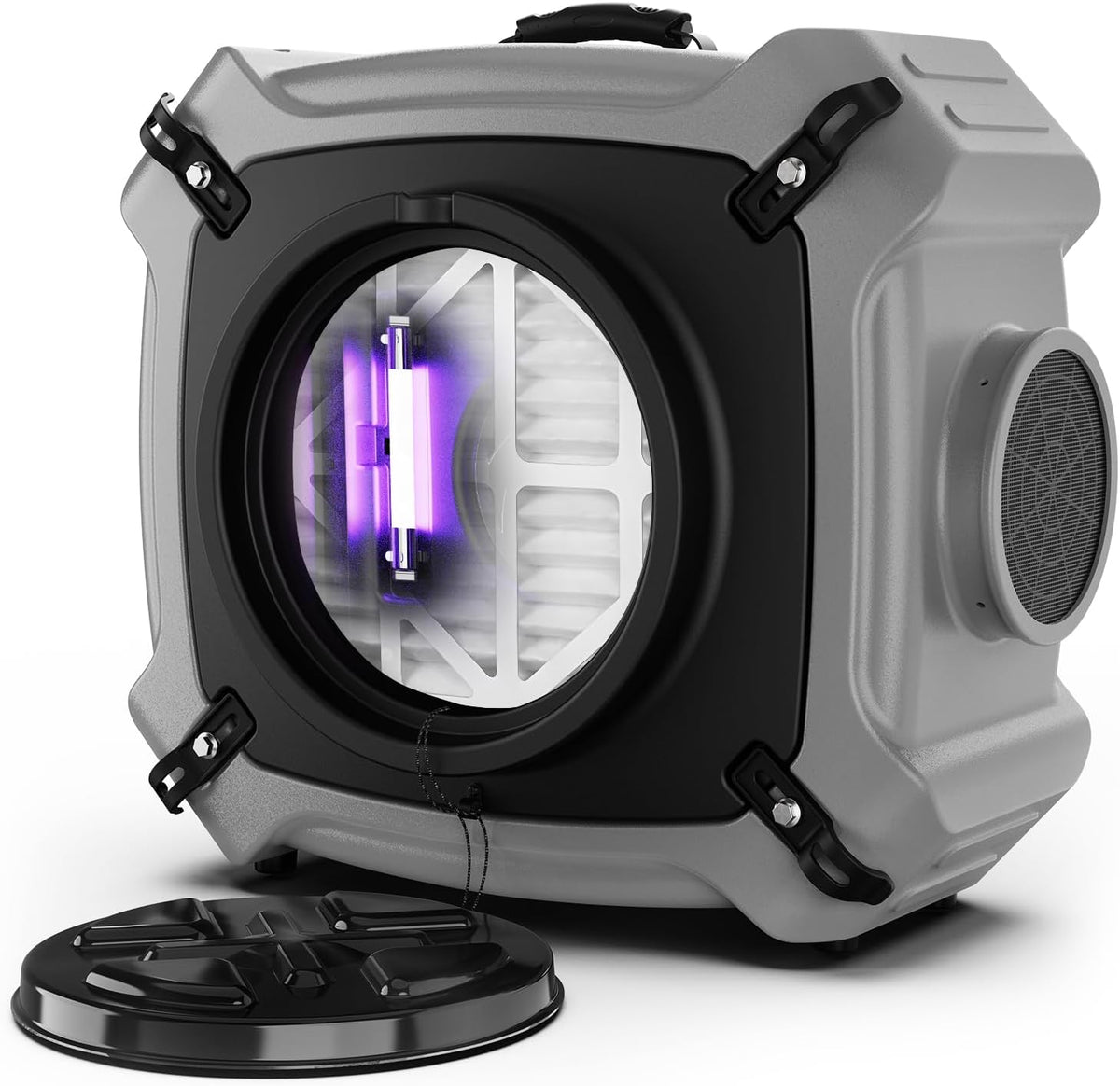 Abestorm Luchtreiniger 750 CFM luchtwasser, C-licht 4-traps filtersysteem, MERV-10 voorfilter, 10 jaar garantie, HEPA/actieve koolfilter, met UV